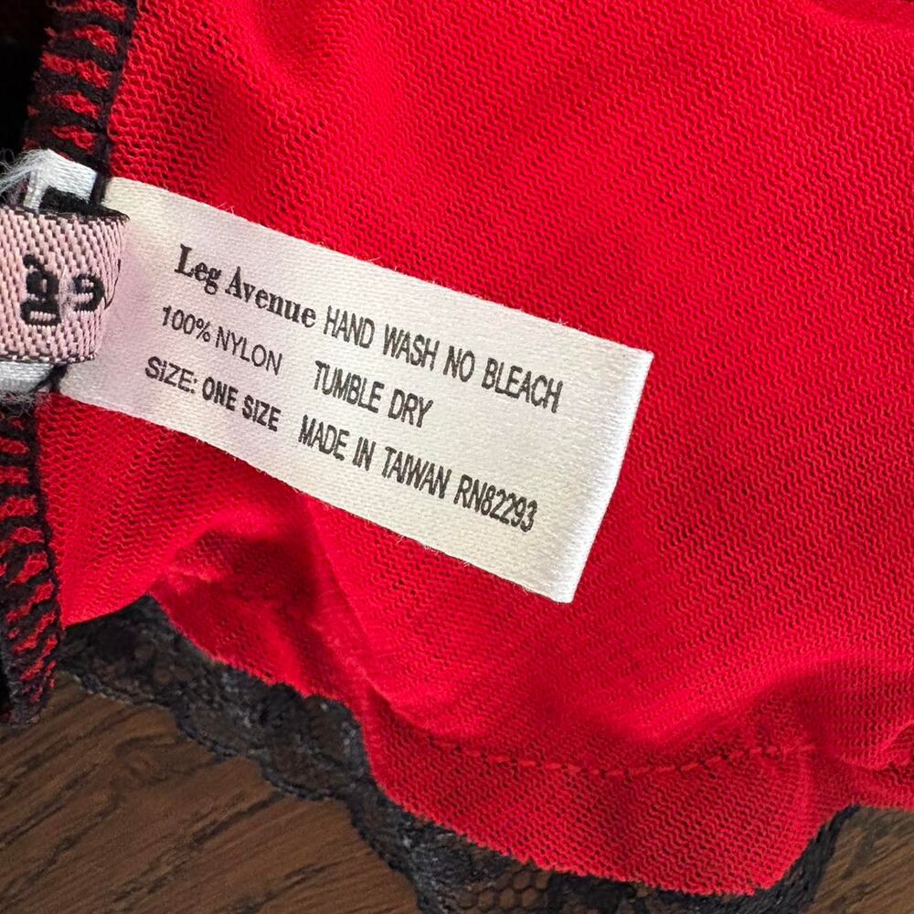 Leg Avenue Y2K Style Alt Pinup Babydoll Lingerie Top - Picture 5 of 5